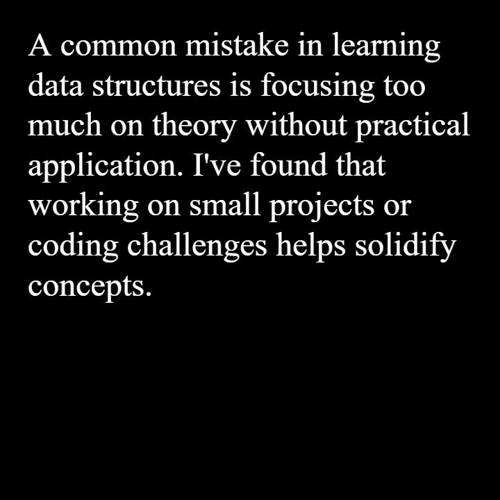 Heres glimpse into work data structures Im passionate about making