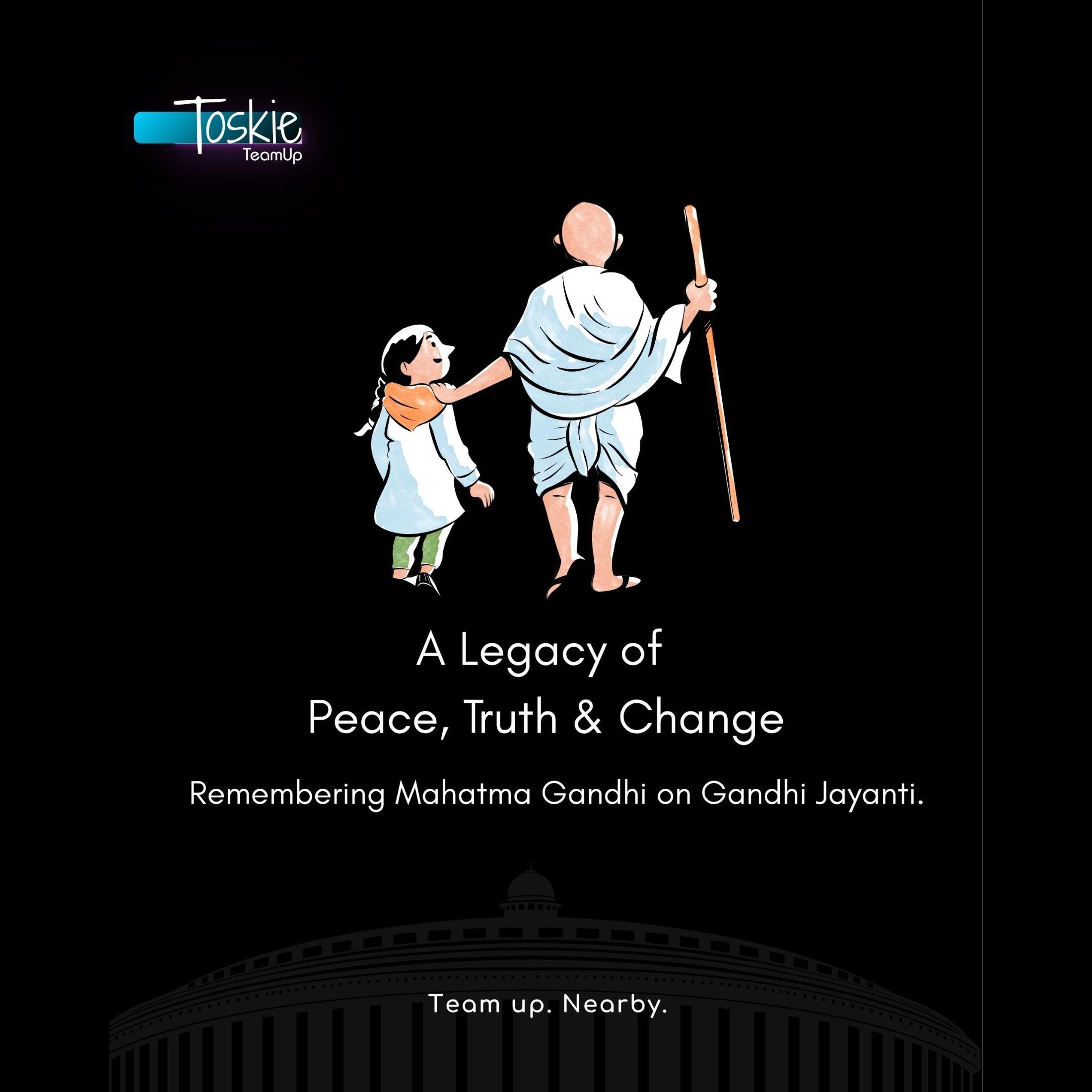 Gandhi Jayanti remember Mahatma Gandhi reflect values peace truth simplicity