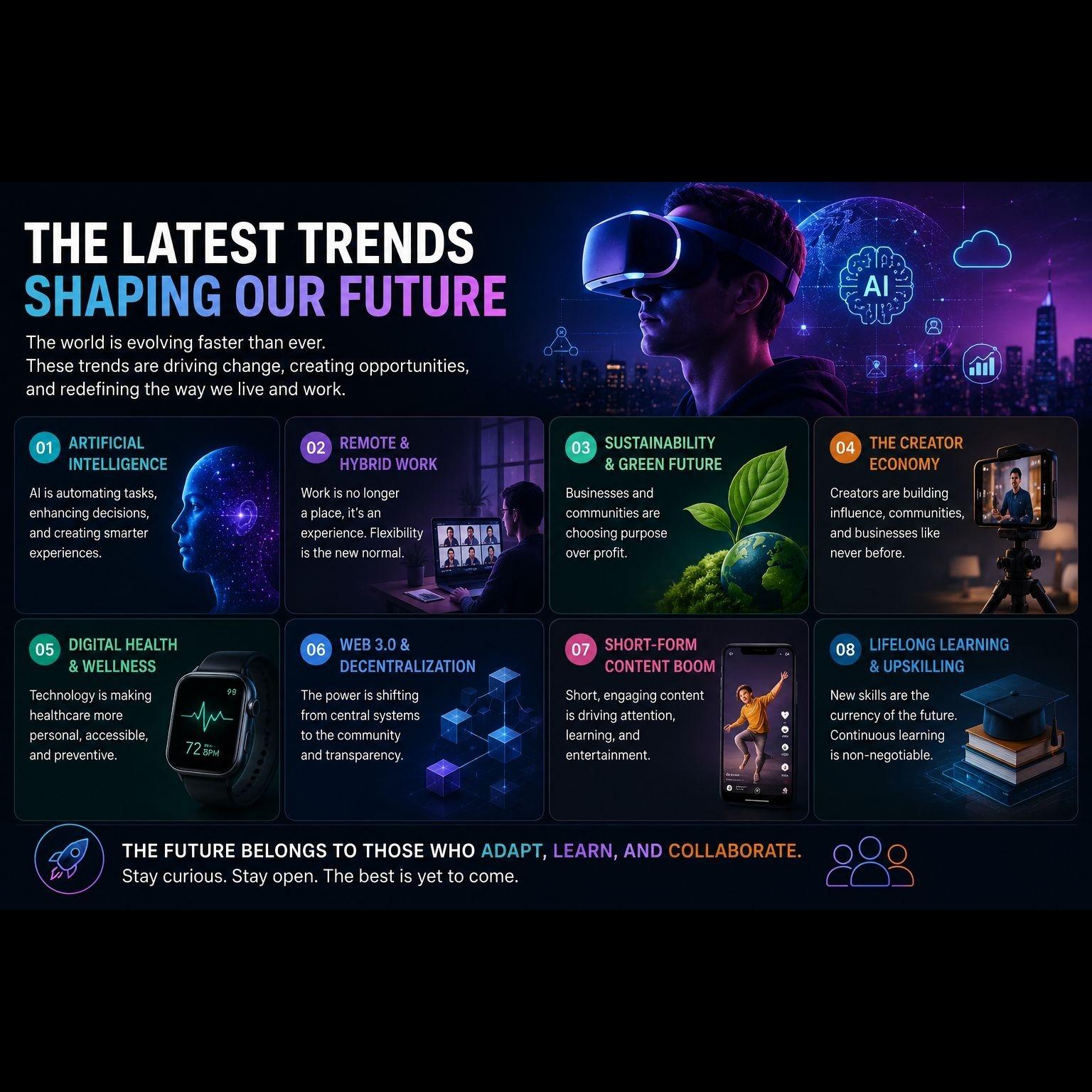 world doesnt change overnight changes one trend time Yesterday internet