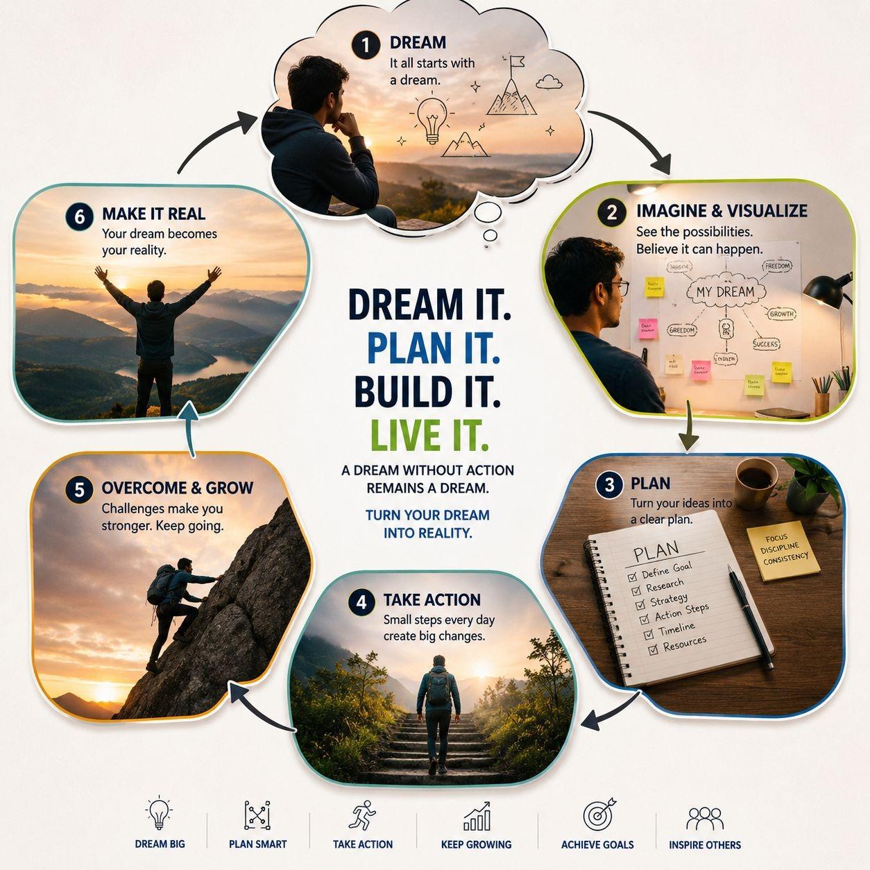 Everyone has dream Very few give chance become reality Dreaming