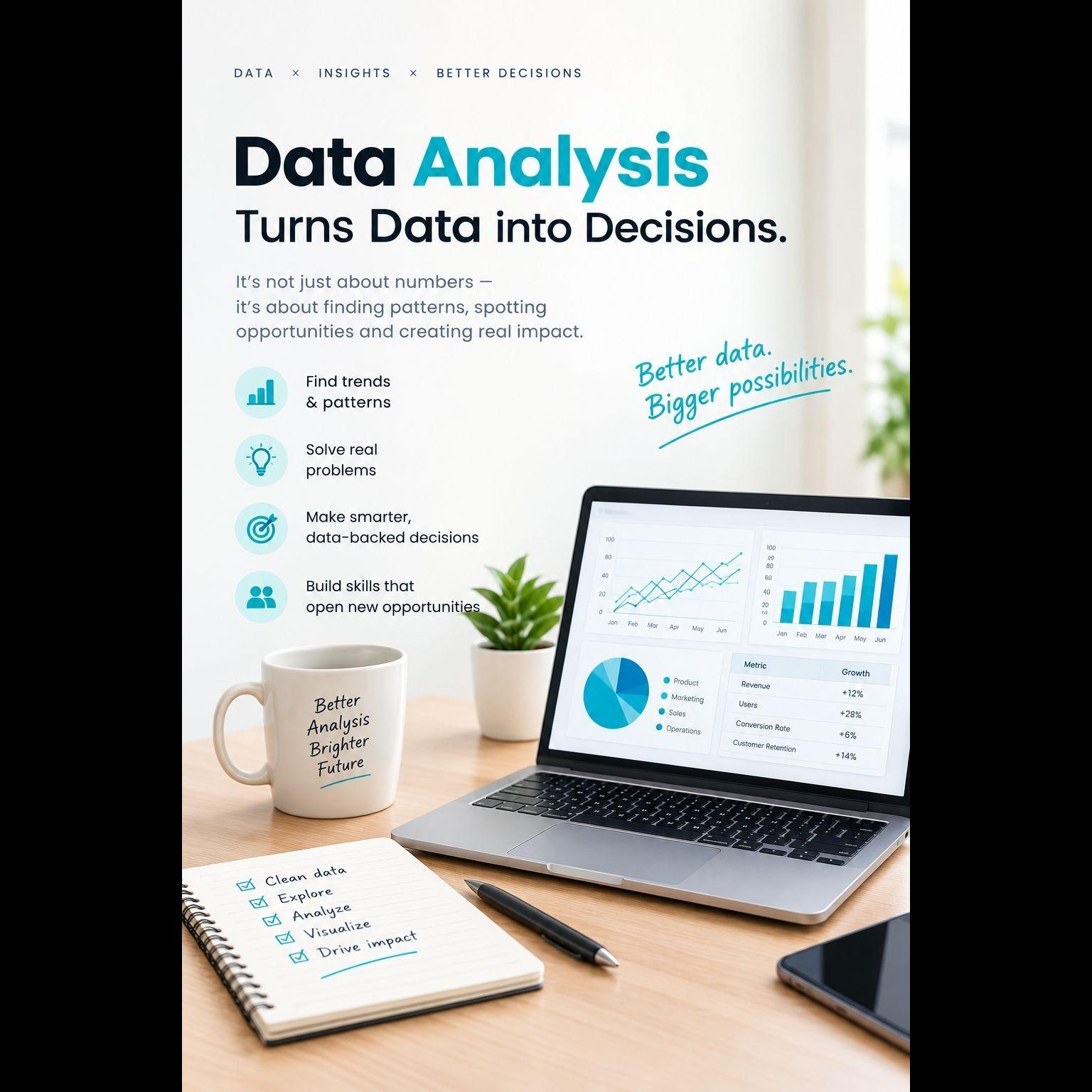 Data everywhere insights not Data analysis isnt just about creating