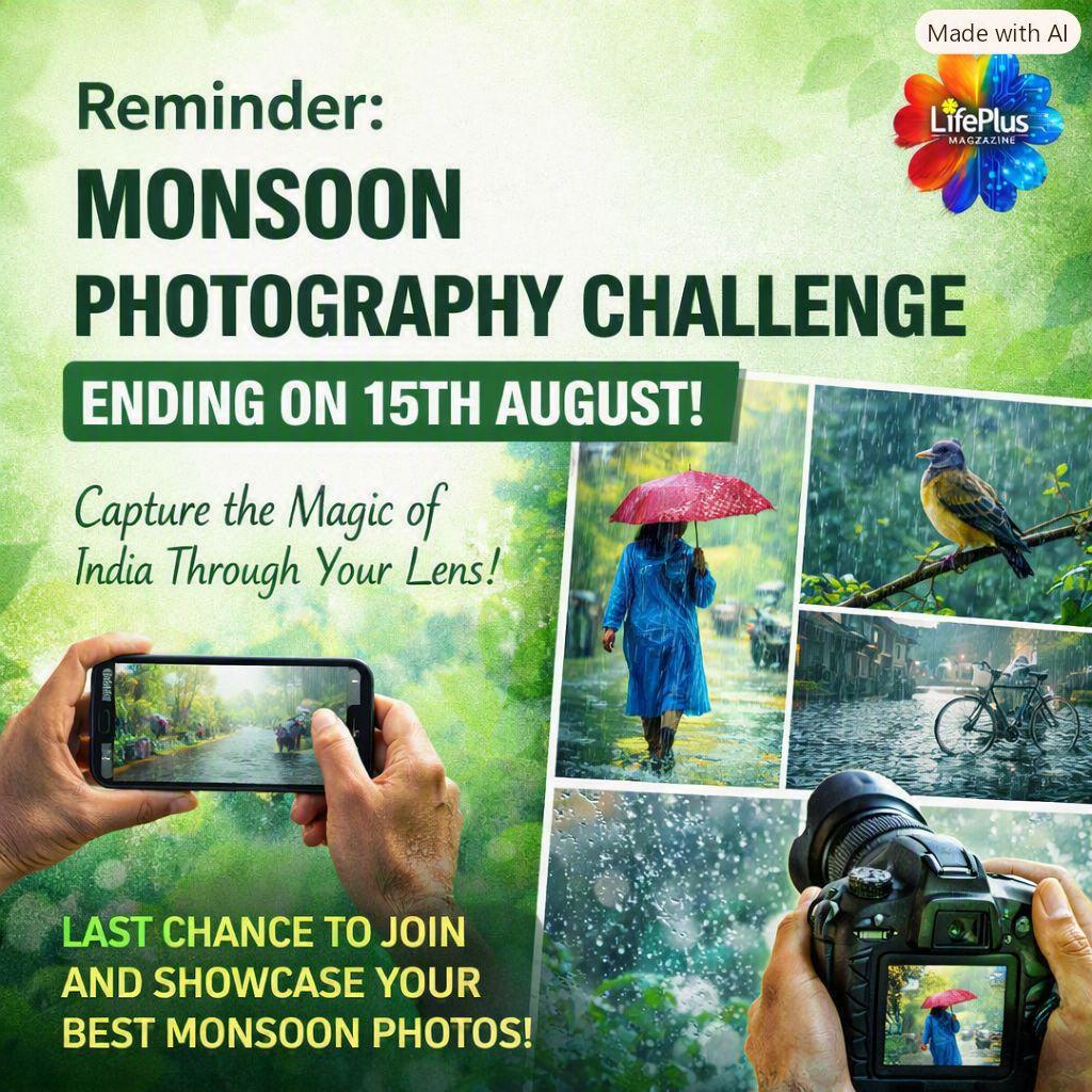 Lifeplus Monsoon Photography Challenge 2026 full participation rules visit httpslifeplusmagcommonsoonphotochallenge