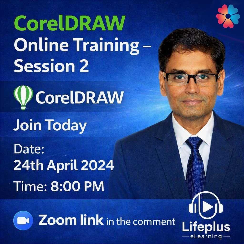 CorelDRAW Online Training Session Those who wish experience demo class