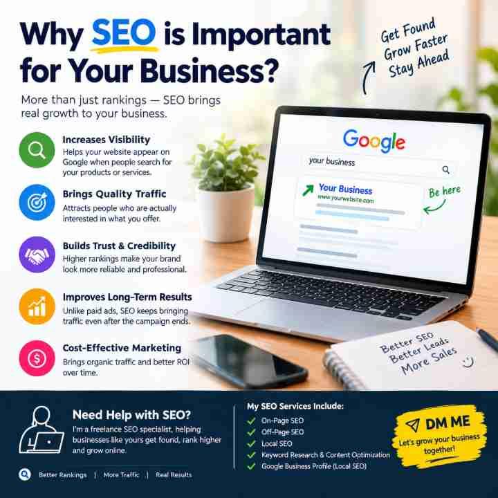 Why SEO Important Your Business Your customers searching Google every