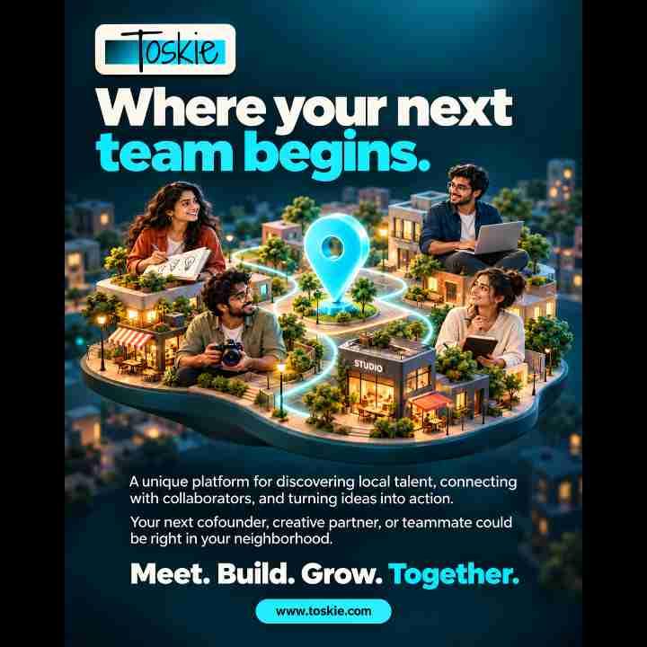 Toskie Where your next team begins unique platform discovering local