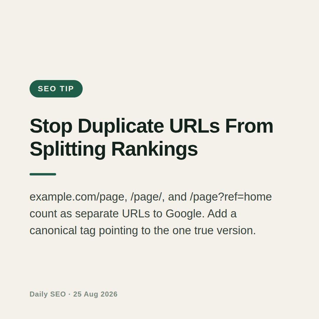 Your rankings might fighting themselves examplecompage page pagerefhome look like