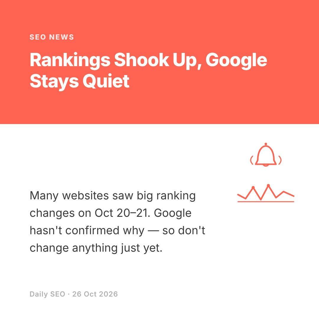 Google rankings jumped around last week Lots websites saw big