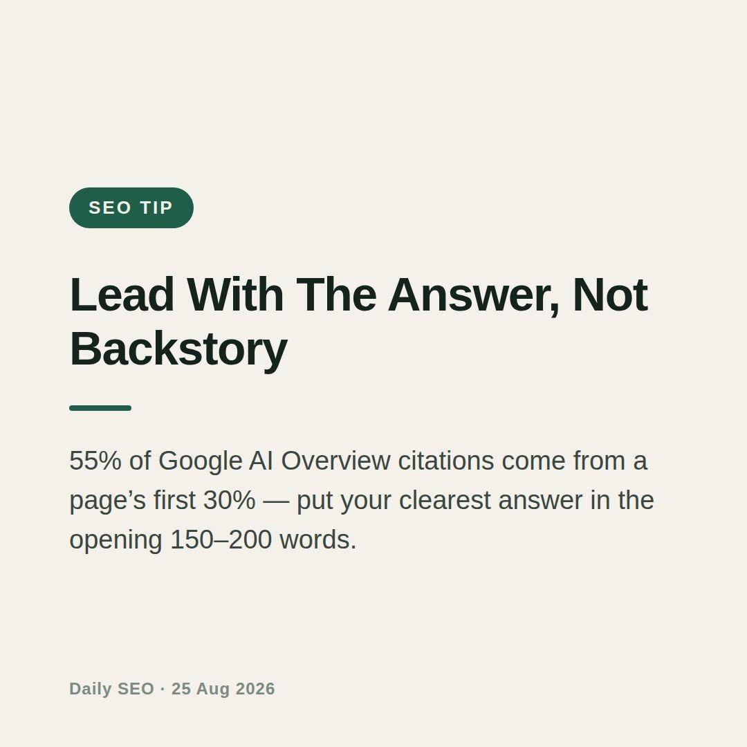 Most pages bury good stuff Dont 55 citations Googles AI