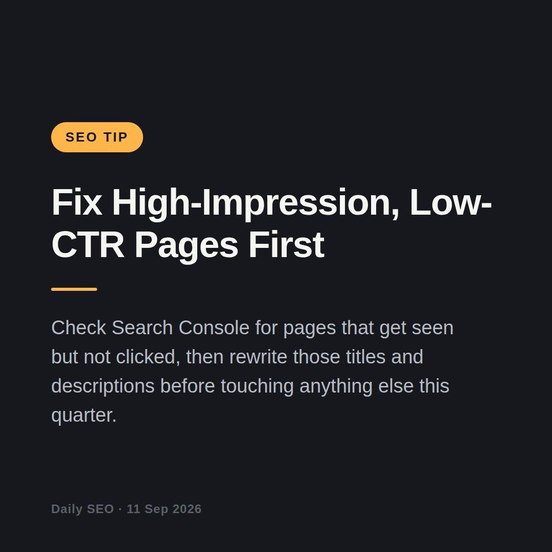 Stop guessing which pages fix Pull up Search Console find