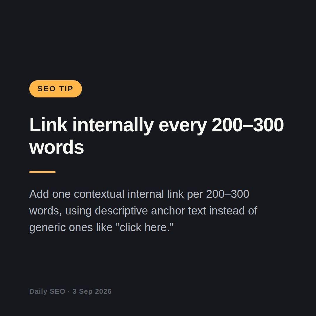 your internal links actually helping your pages rank Add one