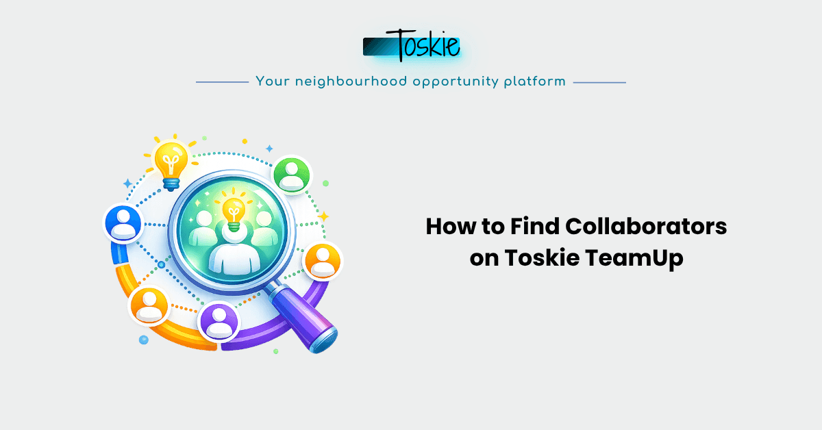 find collaborators on toskie teamup cover