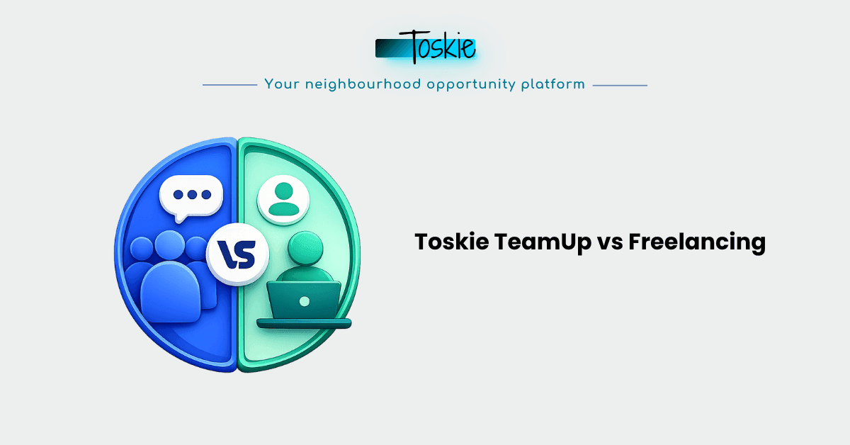 toskie teamup vs freelancing cover