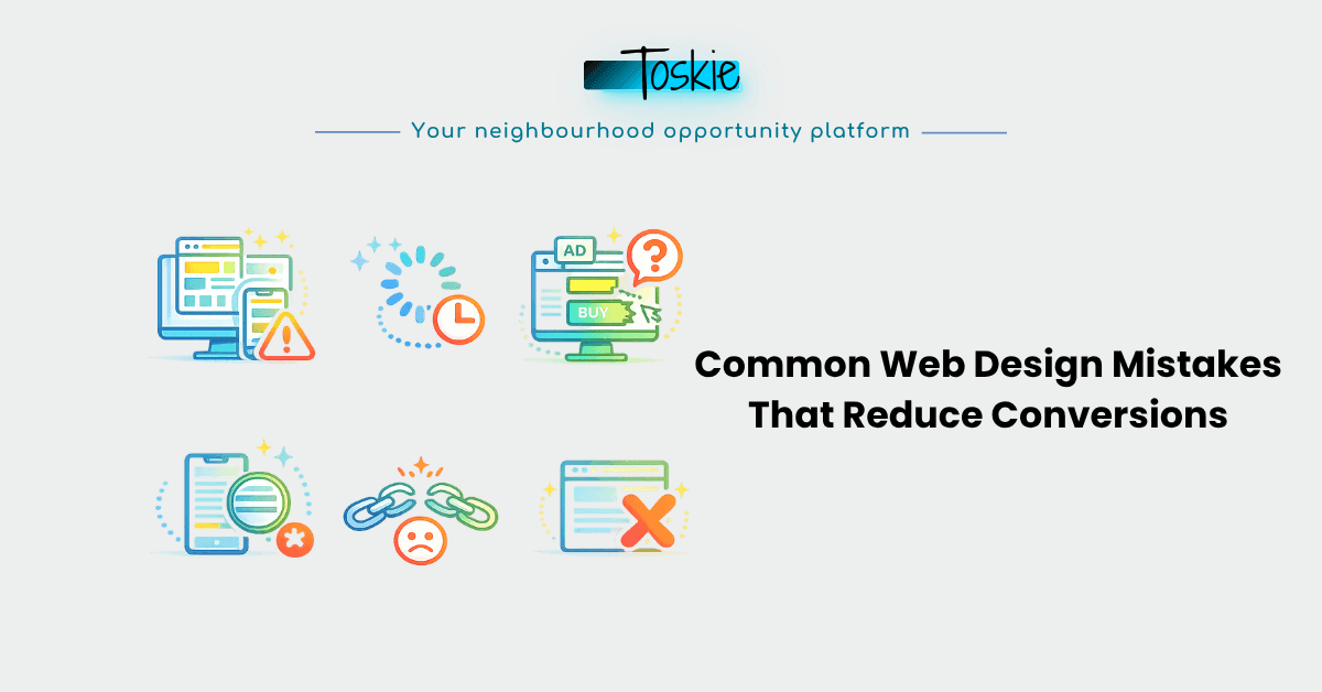 web design mistakes
